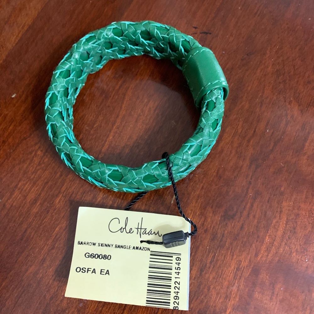 Cole Haan leather bracelet